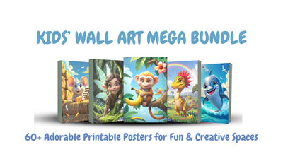 KIDS' WALL ART MEGA BUNDLE